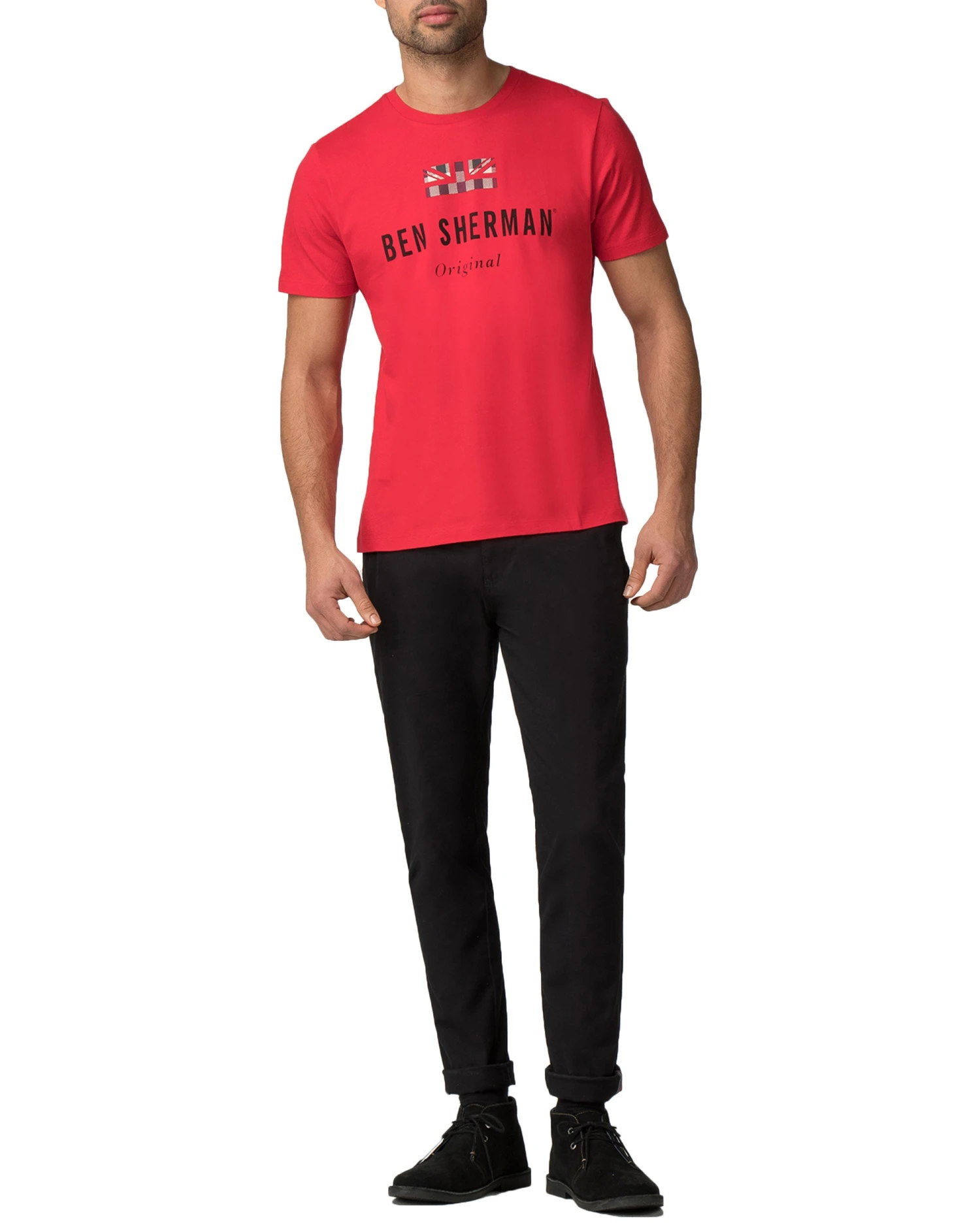 Zuma Loungewear Ben Sherman Original Tee - Letterbox Red 3 Zuma Loungewear Ben Sherman Original Tee - Letterbox Red