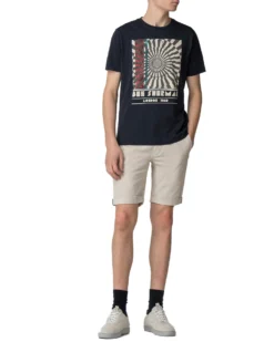 Zuma Stretch Slim Chino Short - Light Putty