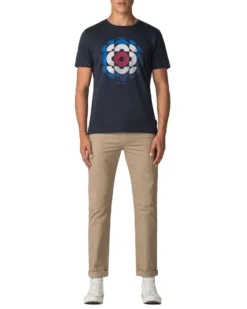 Zuma Shadow Target Graphic Tee - Midnight Navy Loungewear