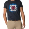 Zuma Shadow Target Graphic Tee - Midnight Navy Loungewear