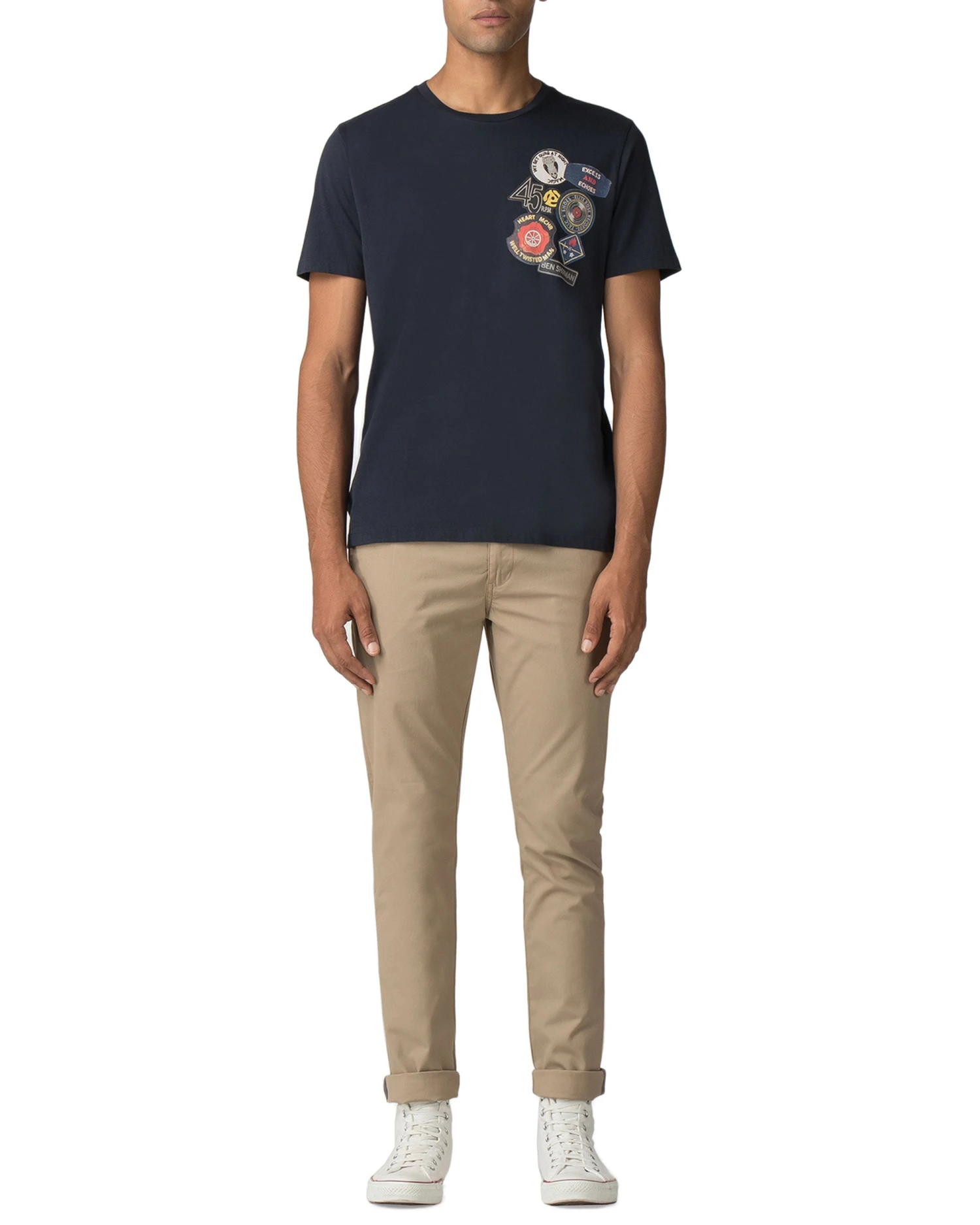 Zuma Soul Badges Graphic Tee - Midnight Navy 5 Zuma Soul Badges Graphic Tee - Midnight Navy