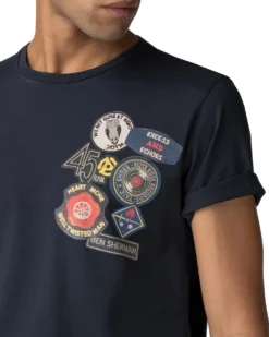 Zuma Soul Badges Graphic Tee - Midnight Navy 9 Zuma Soul Badges Graphic Tee - Midnight Navy