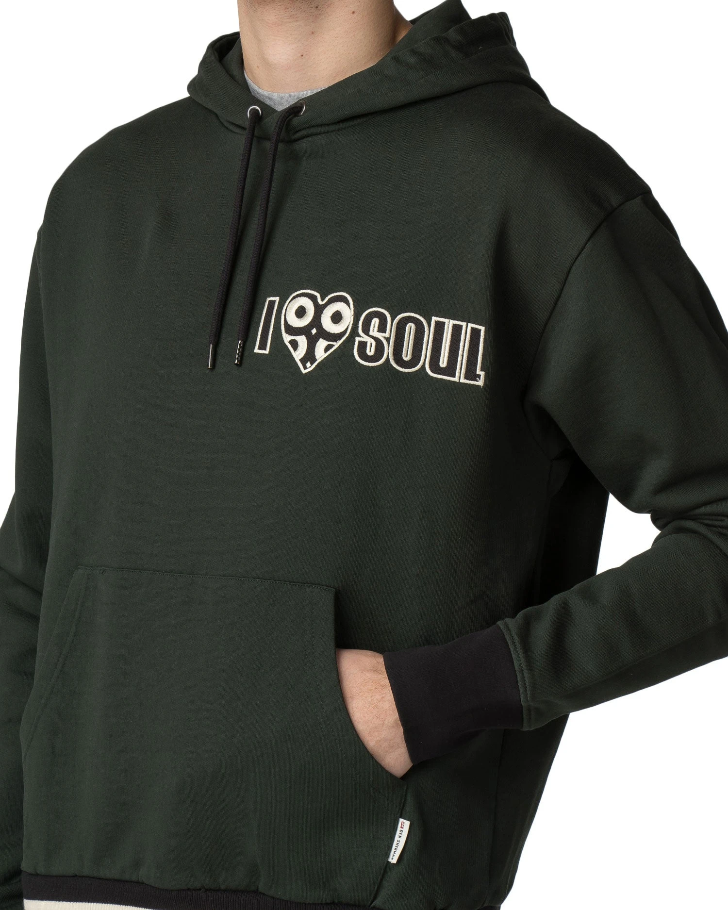 Baird Loungewear Mercerized Sweat Hoodie - Dark Green 5 Baird Loungewear Mercerized Sweat Hoodie - Dark Green