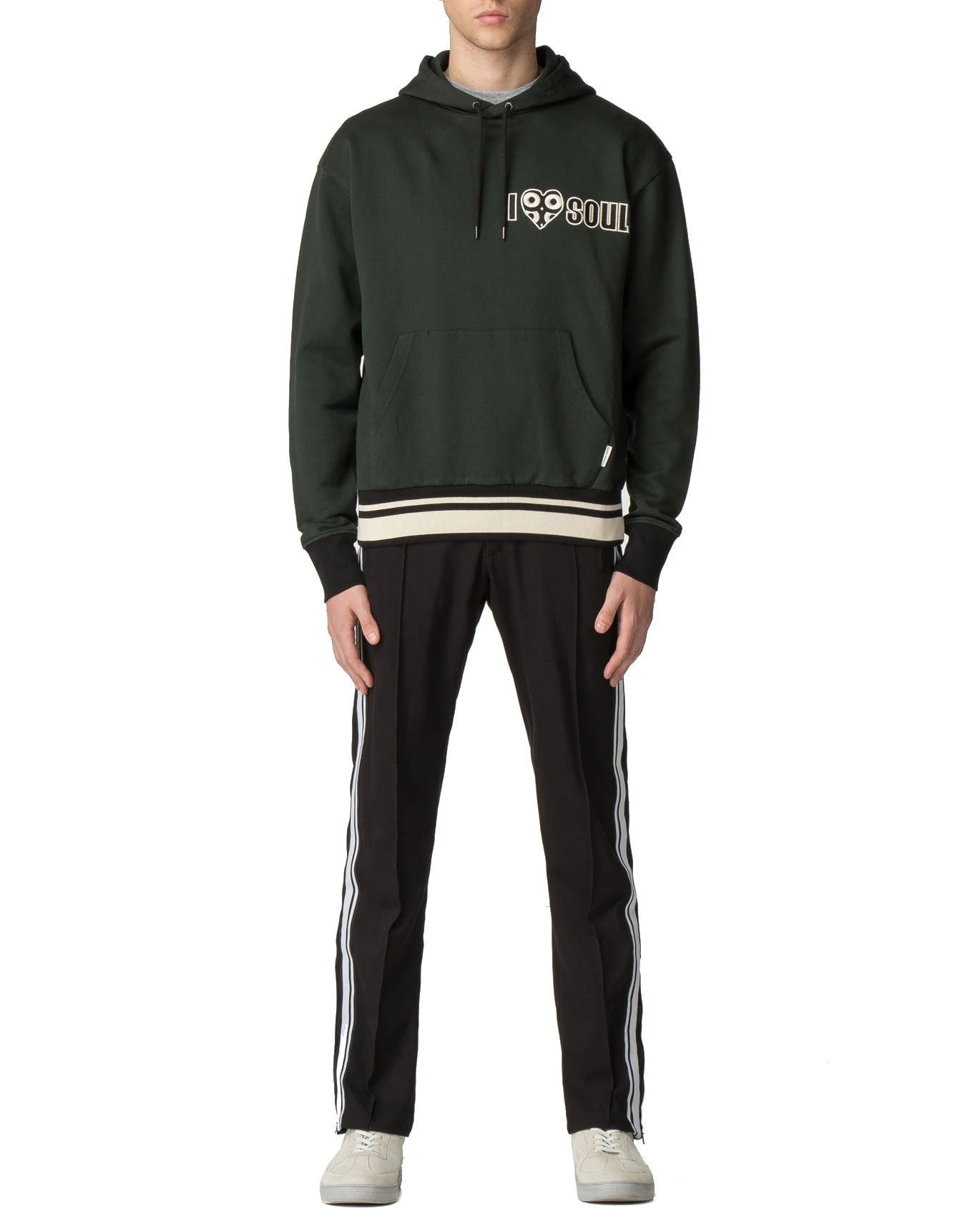 Baird Loungewear Mercerized Sweat Hoodie - Dark Green 4 Baird Loungewear Mercerized Sweat Hoodie - Dark Green