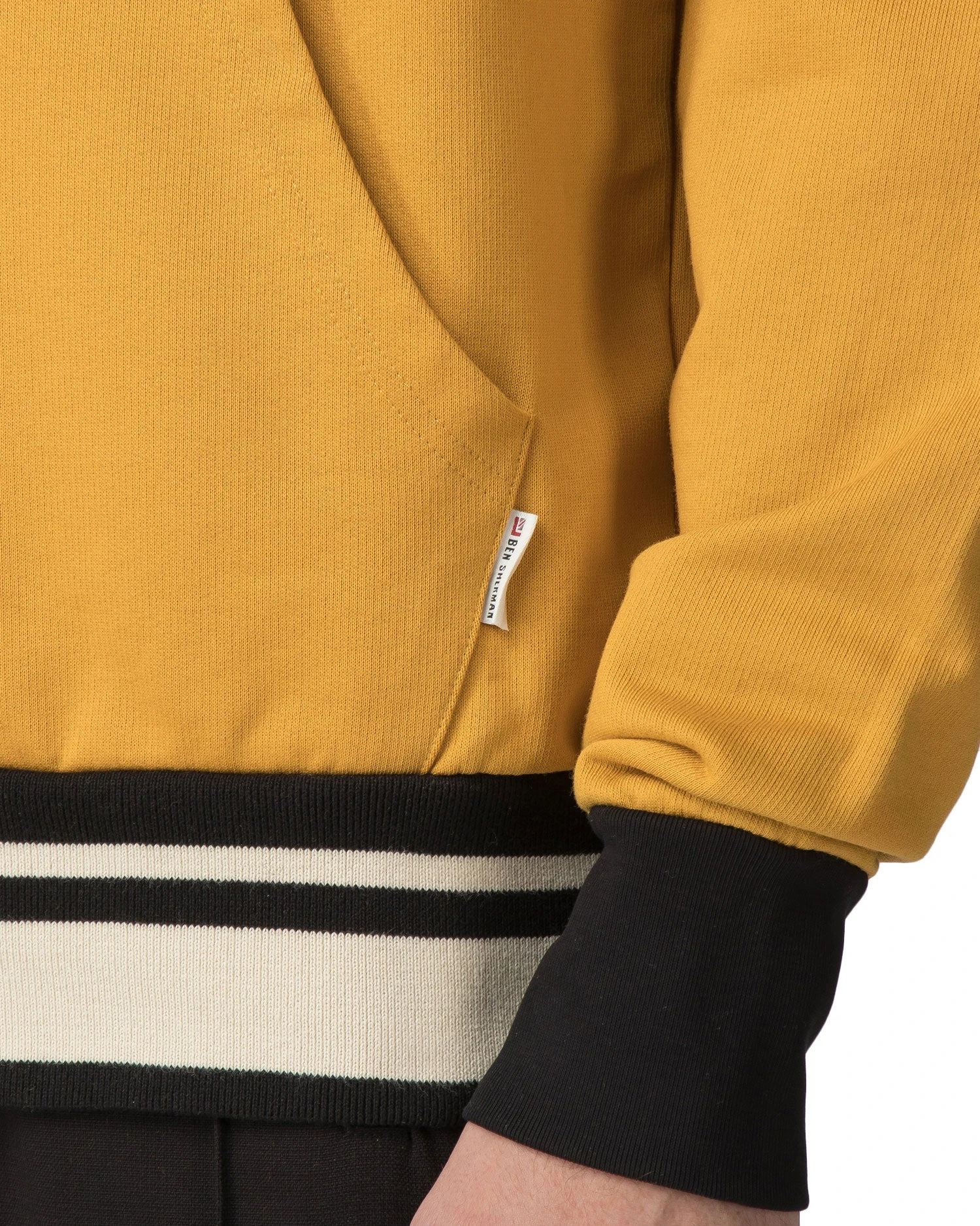 Baird Loungewear Mercerized Sweat Hoodie - Yellow 6 Baird Loungewear Mercerized Sweat Hoodie - Yellow