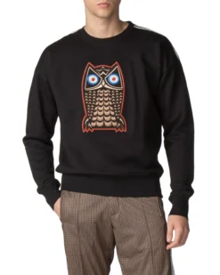 Baird Night Owl Sweatshirt - Black Loungewear