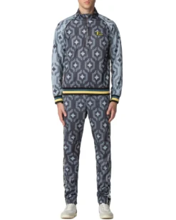 Baird Ben Sherman X House Of Holland Geo Wallpaper Print Tracksuit Jacket Loungewear