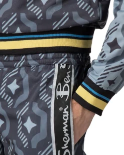 Baird Ben Sherman X House Of Holland Geo Wallpaper Printed Tracksuit Pants Joggers & Track Pants