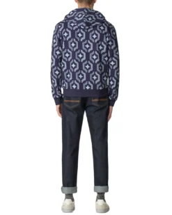 Baird Loungewear Ben Sherman X House Of Holland Geo Wallpaper Printed Hoodie Jacket