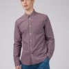 Baird Signature Long-Sleeve Gingham Shirt - Claret