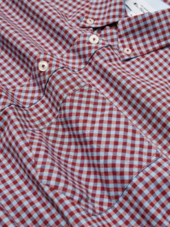 Baird Signature Long-Sleeve Gingham Shirt - Claret