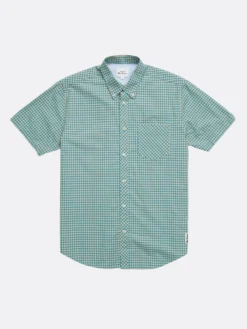 Baird Signature Short Sleeve Gingham Shirt Short-Sleeve Shirts