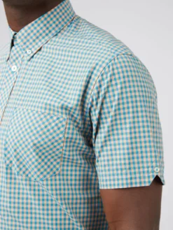 Baird Signature Short Sleeve Gingham Shirt Short-Sleeve Shirts