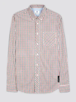 Baird Long-Sleeve House Check Shirt - Red