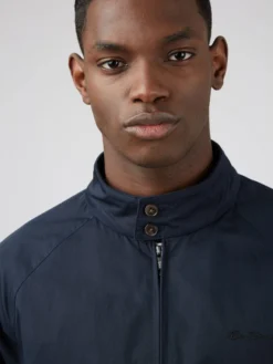 Baird Signature Harrington Jacket - Dark Navy Harrington Jackets
