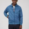 Baird Signature Harrington Jacket - Wedgewood Blue