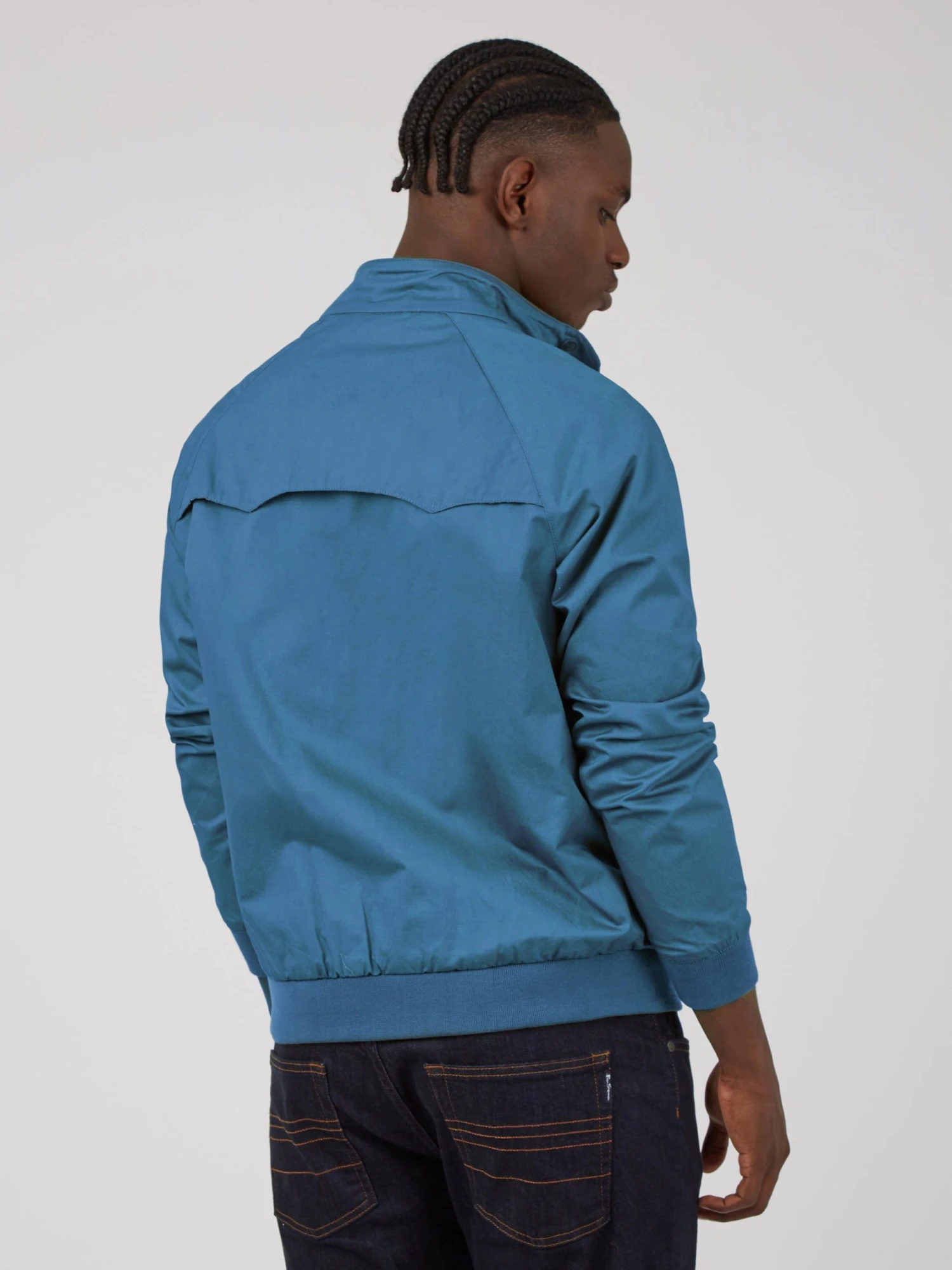 Baird Signature Harrington Jacket - Wedgewood Blue 5 Baird Signature Harrington Jacket - Wedgewood Blue