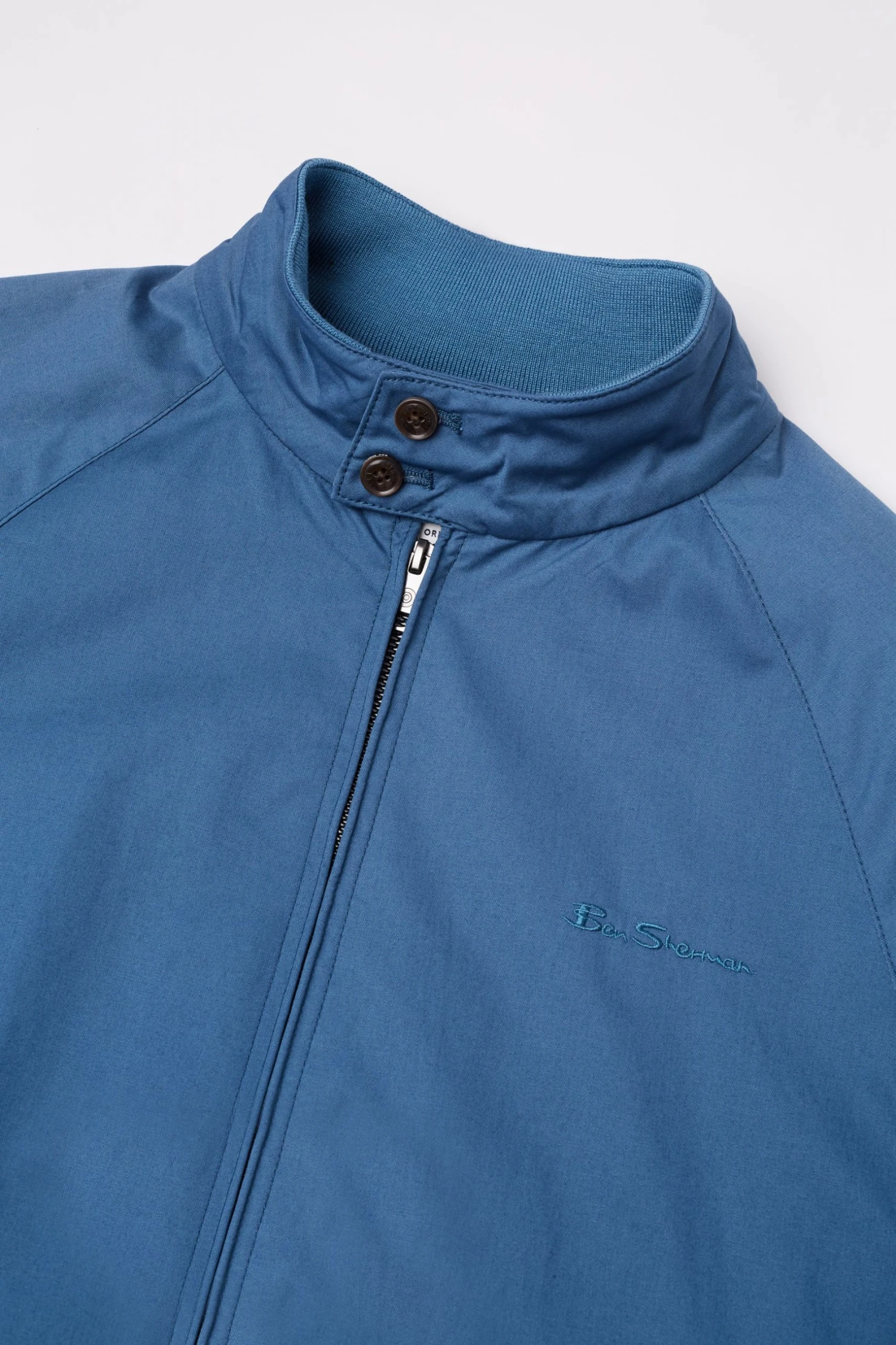 Baird Signature Harrington Jacket - Wedgewood Blue 7 Baird Signature Harrington Jacket - Wedgewood Blue