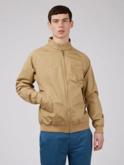 Baird Signature Harrington Jacket - Sand Harrington Jackets