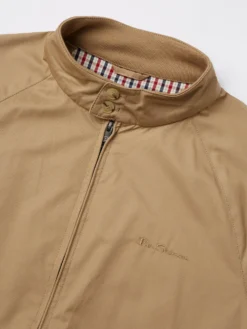 Baird Signature Harrington Jacket - Sand Harrington Jackets
