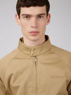 Baird Signature Harrington Jacket - Sand Harrington Jackets