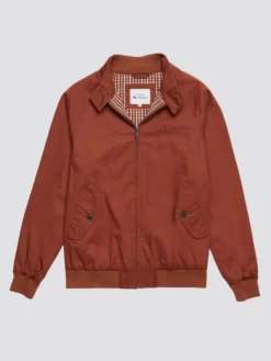 Baird Signature Harrington Jacket - Brick Red Harrington Jackets