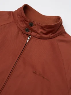 Baird Signature Harrington Jacket - Brick Red Harrington Jackets