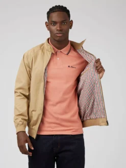 Baird Organic Cotton Signature Polo - Dark Pink