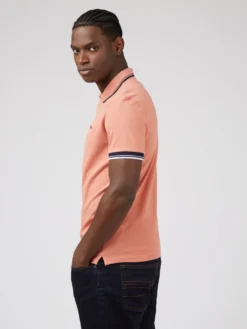 Baird Organic Cotton Signature Polo - Dark Pink