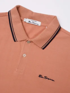 Baird Organic Cotton Signature Polo - Dark Pink