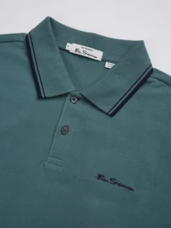 Baird Organic Cotton Signature Polo - Jade