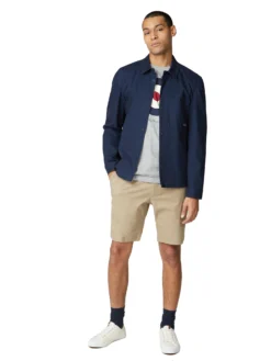 Oved Loungewear Bullseye Target Logo T-Shirt - Heather Grey