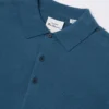 Baird Short-Sleeve Signature Knit Polo - Wedgewood Blue Iconic Mod Knit Polos