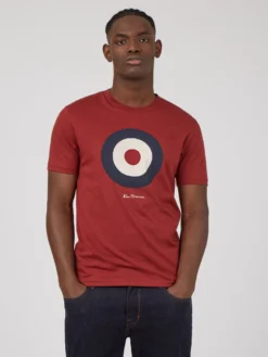 Baird Signature Target Graphic Tee - Claret T-Shirts
