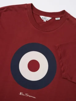 Baird Signature Target Graphic Tee - Claret T-Shirts
