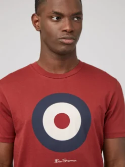 Baird Signature Target Graphic Tee - Claret T-Shirts