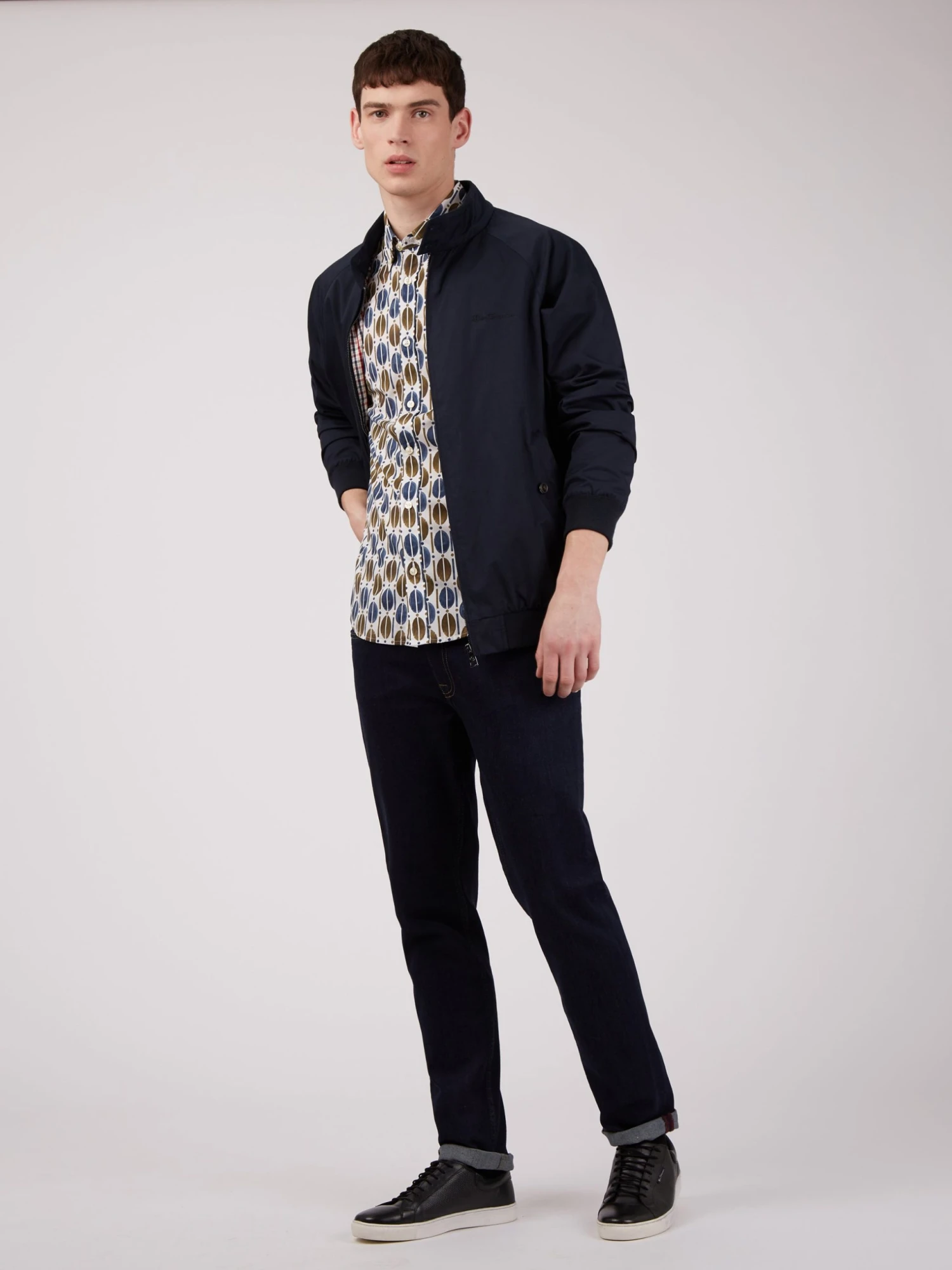 Baird Distressed Retro Print Short-Sleeve Shirt 9 Baird Distressed Retro Print Short-Sleeve Shirt