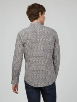 Baird Spring | Summer 2022 Floral Print Long-Sleeve Shirt