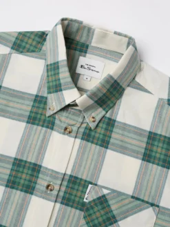 Baird Oxford Tartan Check Long-Sleeve Shirt - Hunter Green