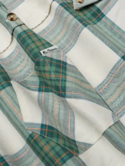 Baird Oxford Tartan Check Long-Sleeve Shirt - Hunter Green