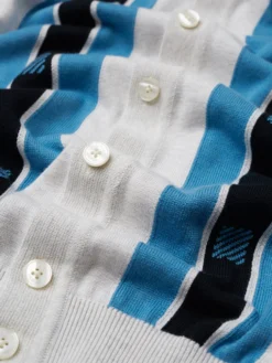 Baird Button-Through Mod Knit Polo - Ivory Iconic Mod Knit Polos 15 Baird Button-Through Mod Knit Polo - Ivory Iconic Mod Knit Polos