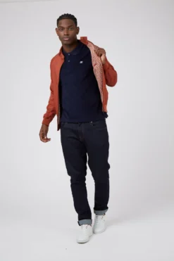 Baird Spring | Summer 2022 B By Ben Sherman Toweling-Texture Polo - Marine