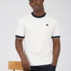 Baird B By Ben Sherman Ringer Tee - Ivory T-Shirts