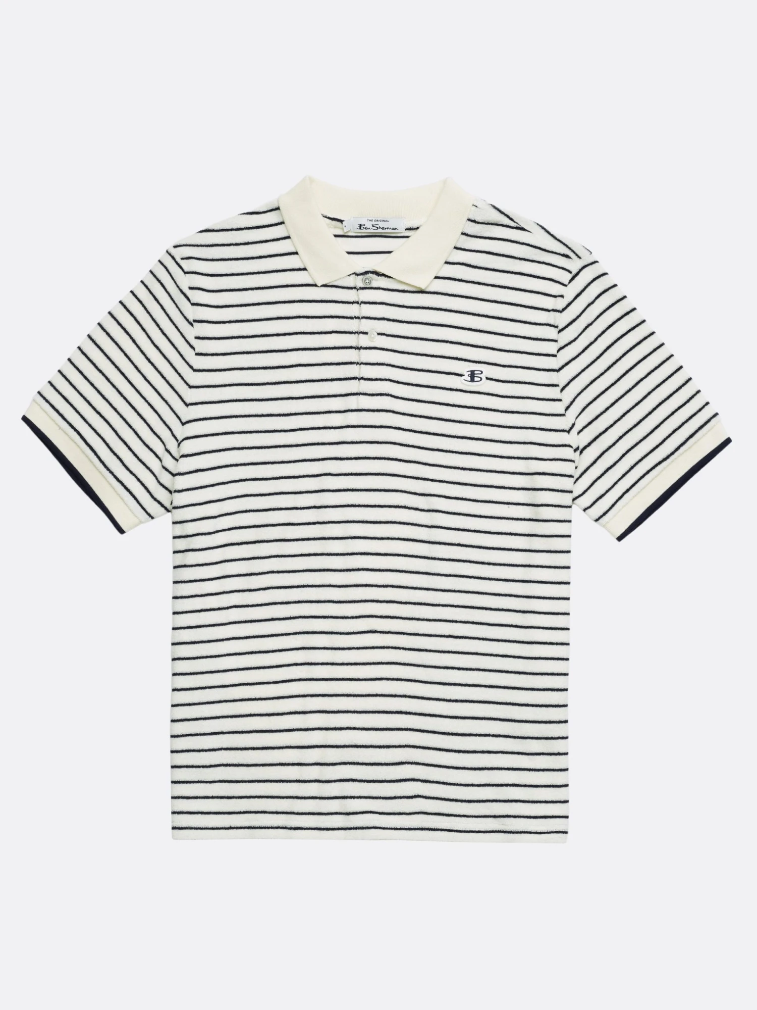 Baird B By Ben Sherman Striped Toweling-Texture Polo Spring | Summer 2022 6 Baird B By Ben Sherman Striped Toweling-Texture Polo Spring | Summer 2022