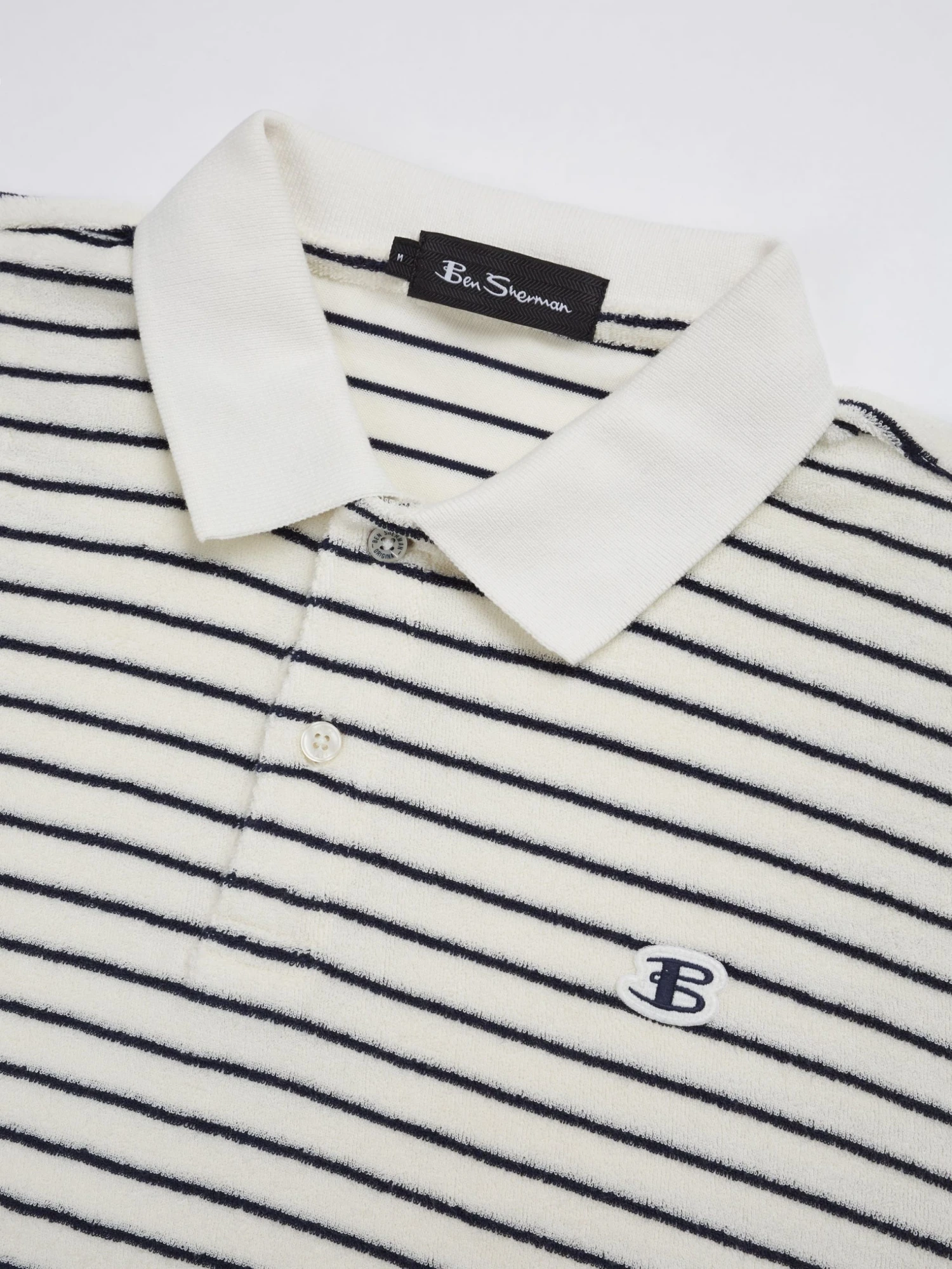 Baird B By Ben Sherman Striped Toweling-Texture Polo Spring | Summer 2022 7 Baird B By Ben Sherman Striped Toweling-Texture Polo Spring | Summer 2022