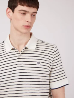 Baird B By Ben Sherman Striped Toweling-Texture Polo Spring | Summer 2022 13 Baird B By Ben Sherman Striped Toweling-Texture Polo Spring | Summer 2022
