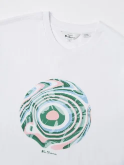 Baird Trippy Target Graphic Tee - White