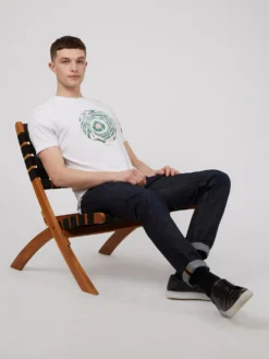 Baird Trippy Target Graphic Tee - White