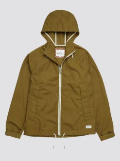 Baird Waxed Cotton Hooded Zip-Through Rain Jacket Casual Jackets