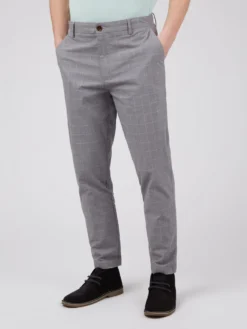 Baird Heritage Check Slim Taper Trouser